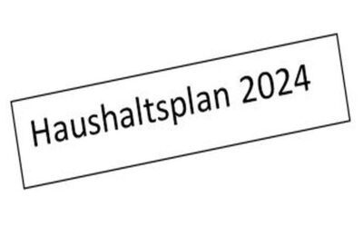 Haushaltspläne 2024