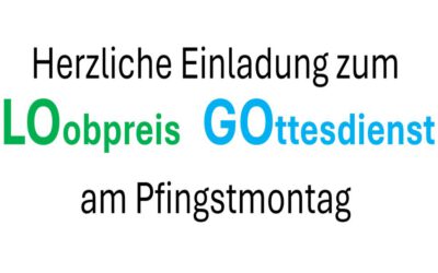 Einladung zum LOGO am Pfingstmontag