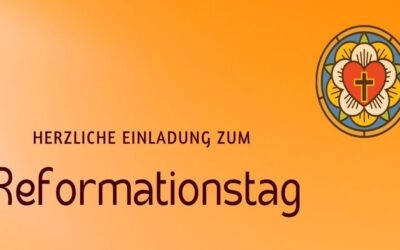 Einladung zum Gottesdienst zum Reformationstag am 31. Oktober 2025