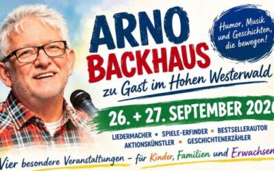 Einladung zum gemeinsamen Wochenende mit Arno Backhaus am 26. und 27. September 2026